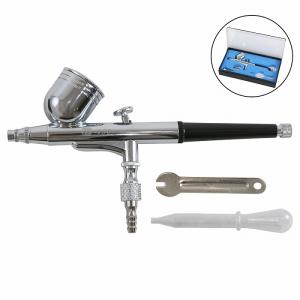 加圧式 エア スプレー ガン ノズル径 2.0mm 2L 圧力計 付 エアー 圧送