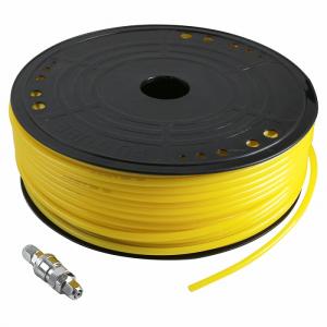 外径8mm 23m』エアーホース 1/4 ワンタッチ カプラー 付き