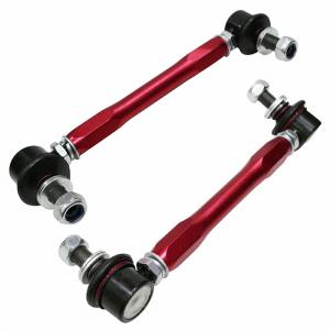 M12 250mm〜380mm汎用タイプ ブルー/青 調整式 スタビライザーリンク