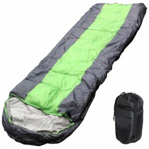 真冬対応型 ダウン 寝袋 シュラフ 耐寒-30度 マミー型 羽毛90