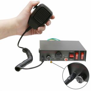 車載 拡声器 アンプ スピーカー マイク セッ...の詳細画像1