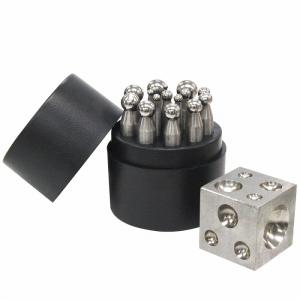 矢坊主 突き棒 15本 サイコロ 玉台 50mm角 セット コンチョ コインベル