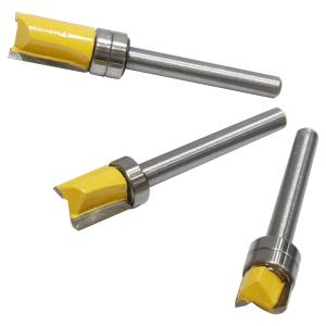 トリマー ビット セット t型 ほぞ カッター 溝 6.35mm 超硬 木工 工具