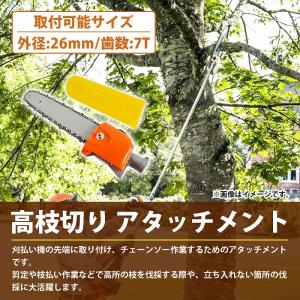 草刈り機 交換 ヘッド 『高枝切り アタッチメ...の詳細画像1