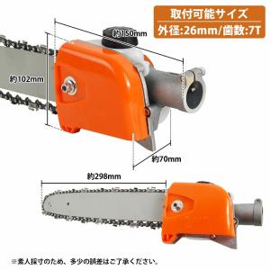 草刈り機 交換 ヘッド 『高枝切り アタッチメ...の詳細画像5