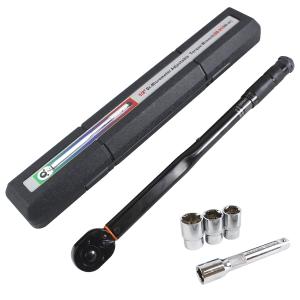 トルクレンチ28-210N-m ソケット17/19/21mm 収納ケース付き トルクレンチ28-210N-m ソケット17/19/21mm 収納ケース付き