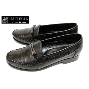madras LUTECIA ルーテシア LU3008 ブラック ビットローファー
