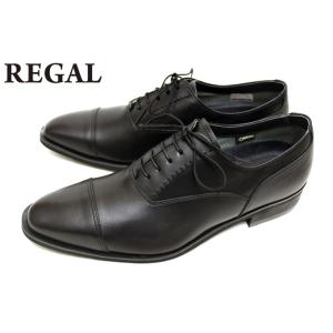 リーガル REGAL 靴 メンズ ビジネスシューズ 35HRBB GORE-TEX 本革 ストレートチップ ブラック｜a-one1