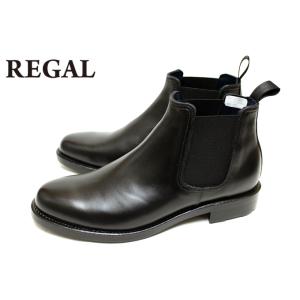 リーガル REGAL 靴 メンズ ビジネスシューズ 69VR サイドゴア レインブーツ ブラック｜a-one1