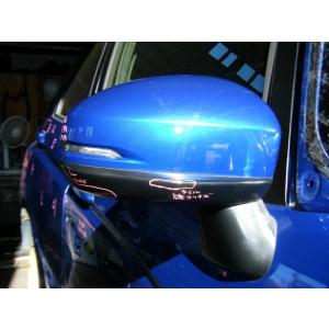 フィット DAA-GP5 右ドアミラー 　カラー番号B593M　ブリリアントスポーティブルー(M)　...