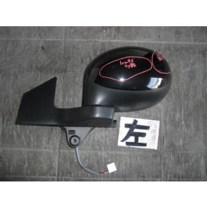 モコ DBA-MG22S 左ドアミラー 　カラー番号ZJ3　ブルーイッシュブラックP　純正品番963...