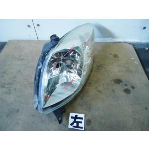ヴィッツ DBA-SCP90 左ヘッドランプ 左ヘッドライト 純正品番81150
