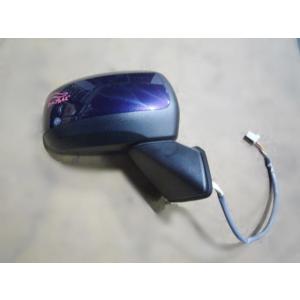 ムーヴ DBA-LA100S 右ドアミラー 　カラー番号B70　アーバンナイトブルークリスタル(M)...