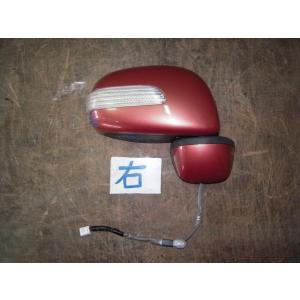 ムーヴラテ CBA-L550S 右ドアミラー 　カラー番号R55　ヴェネチアンレッドM　純正品番87...
