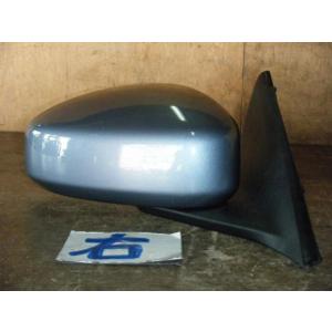 スカイライン CBA-CPV35 右ドアミラー 　カラー番号B30　レイクショアーブルーM　純正品番...