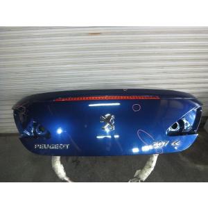 プジョー 307 GH-A307CC トランクリッド  　カラー番号GE　チャイナブルーパール　管理...