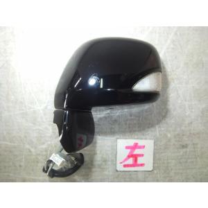 ゼスト DBA-JE1 左ドアミラー 　カラー番号B92P　ナイトフォークブラックパール　純正品番7...