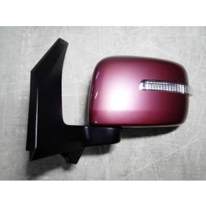 MRワゴン DBA-MF33S 左ドアミラー 　カラー番号ZSE　カシスピンクパール(M)　純正品番...
