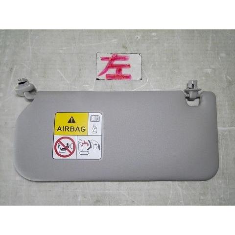 ワゴンＲ DAA-MH55S 左サンバイザー 　純正品番84802-64P01-J0T 管理番号AC...