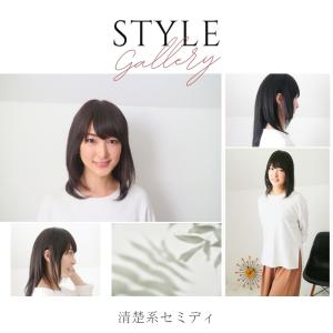 清楚系セミディ 医療用ウィッグ 人毛 フルウィ...の詳細画像1