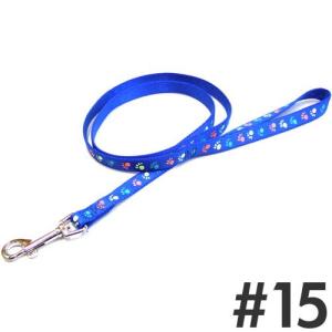 岡野製作所 犬用リード 蓄光フットリード #15 ブルーの商品画像