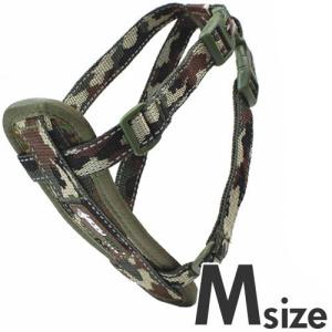 [P] EZYDOG ハーネス M 中型犬用 グリーンカモの商品画像