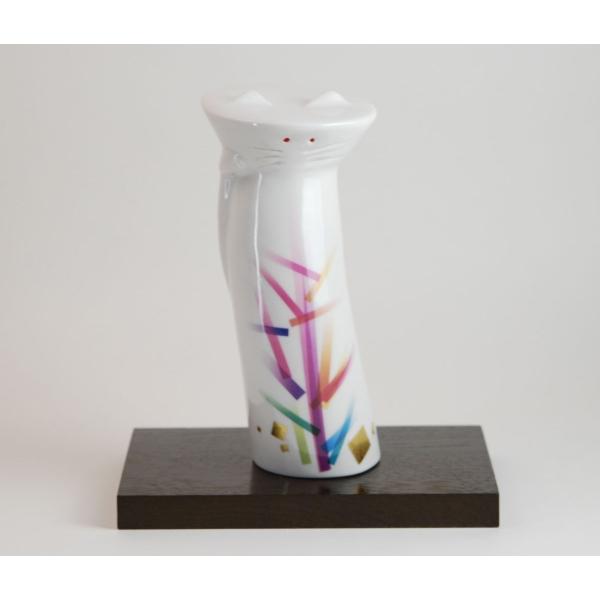 金沢金箔のまねきねこ(招き猫）「きい」0611