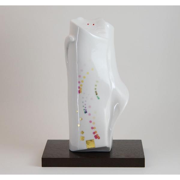 金沢金箔のまねきねこ(招き猫）「こゆめ」・0620