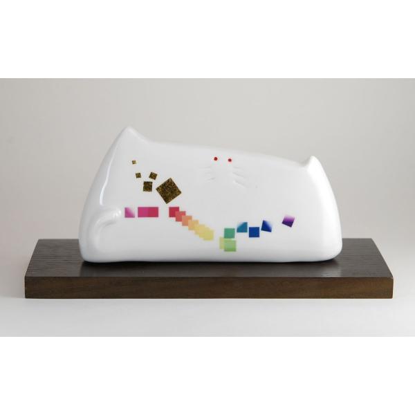 金沢金箔まねきねこ(招き猫）「しぇる」0628