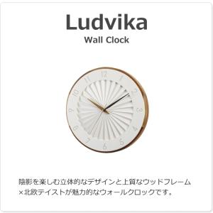 掛け時計 ルドヴィーカ インターフォルム Lu...の詳細画像2