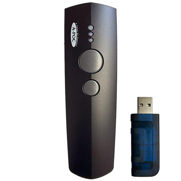 【セット品 USBドングル付属】AC-2D601W-S ワイヤレス2次元バーコードリーダー セット