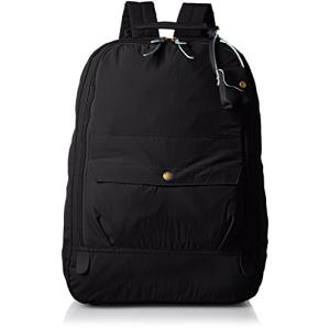 トーラ] リュック ウォッシュナイロン/カウレザー レディース ブラック