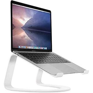 Twelve South Curve for MacBooks and Laptops | 人間工学にもとづくデザイン。 冷却台として放熱性に優れるノートブックスタンド。 家でもオフィスでも ホワイトの商品画像