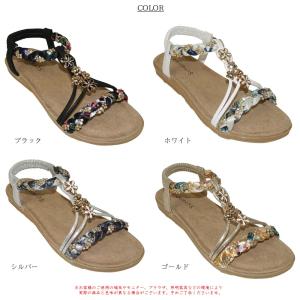 【10%OFFクーポン】サンダル レディース ...の詳細画像2