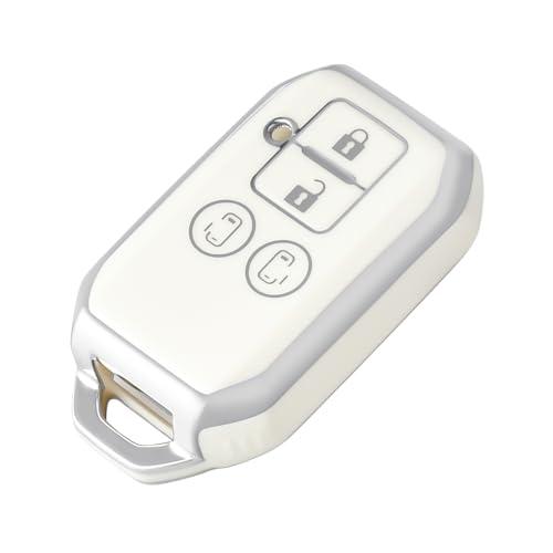 [OFFCURVE] スズキ/suzuki用 スマート キーケース キーカバー 4ボタン 耐衝撃 ス...