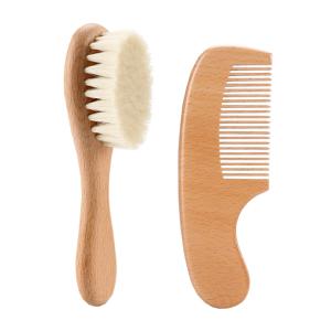 BTtime ベビーヘアブラシ 新生児用コームセ...の商品画像