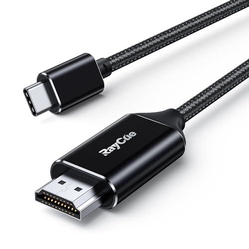 RayCue USB C HDMI 変換ケーブル 2M 4K＠30Hz 変換コネクタ 設定不要 ナイ...