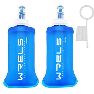 ソフトフラスク ハイドレーション ランニング ボトル 水筒 150ml/250ml/500ml 折りたたみ 防塵キャップ付き 軽量 トララン マ