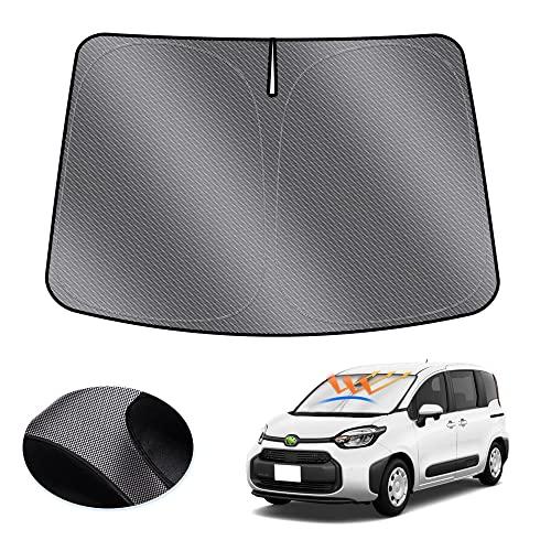 LIMSTYLE トヨタ 新型シエンタ 3代目 10系 フロントガラス用 サンシェード スポーティ ...