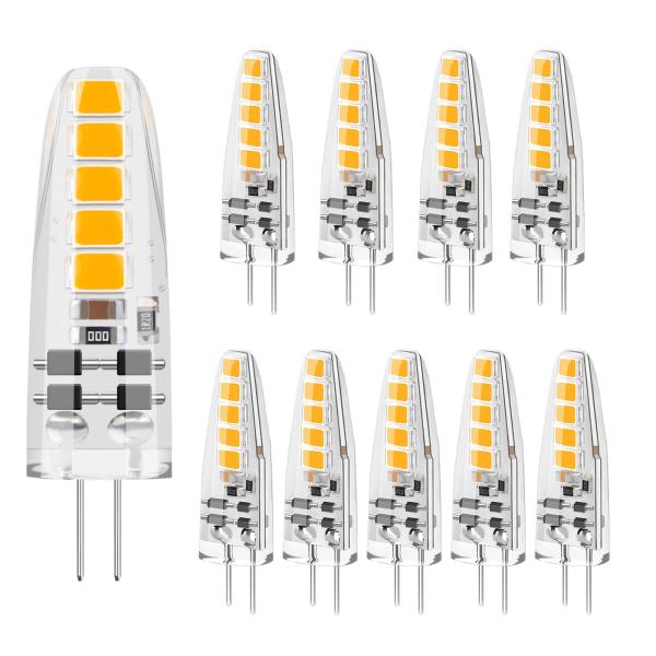 DiCUNO G4口金 LED電球 電球色 2W 20Wハロゲン電球相当 調光器対応 185lm 2...