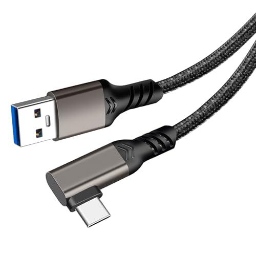 USB Type C ケーブル L字 5m YITONGXXSUN  USB3.1 Gen2 10G...