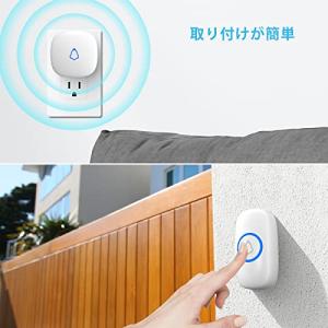 SECRUI ワイヤレスチャイム 玄関チャイム...の詳細画像2