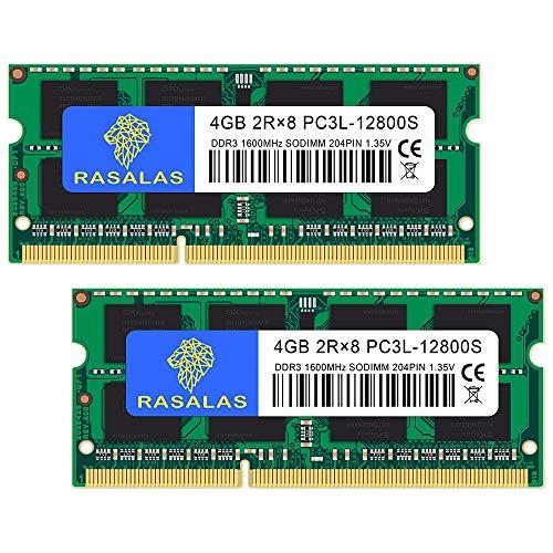 PC3L-12800 4GB×2枚 SODIMM DDR3L 1600MHz 1.35V (低電圧)...