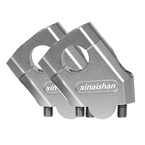 xinaishan バイク用ハンドルバーライザー オートバイハンドルバー ライザー ハンドルポスト2...