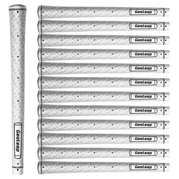 Geoleap Glory-M ゴルフグリップ 13個セット、メモリーポイント 手の配置を補助、滑り...