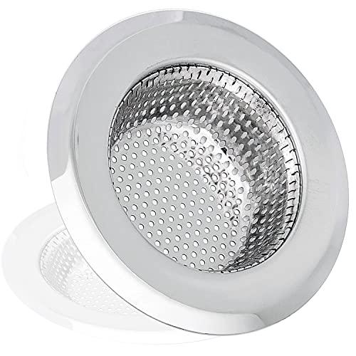 ユニットバス ステンレス ごみ受け 排水口サイズ：約58-80mm 排水溝 ごみ受け 流し用 排水口...