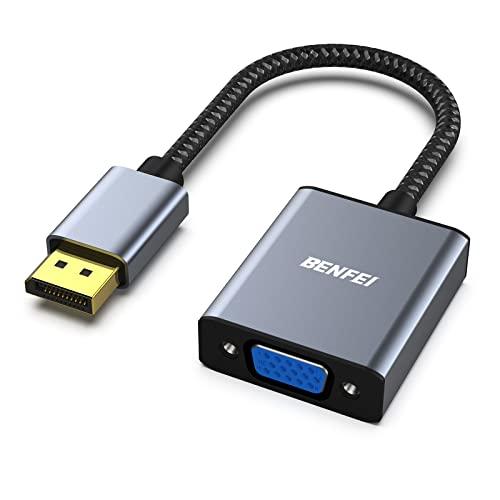 BENFEI DisplayPort - VGA、DisplayPort - VGA アダプター オ...