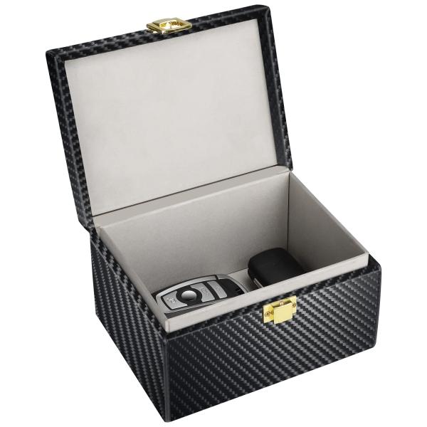 SAMFOLK リレーアタック防止用キーケース リレーアタック防止ボックス スマートキー収納 電波遮...