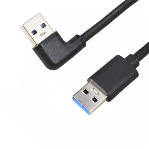 ViViSunUSB3.0上下左右90°方向変換ケーブルUSB・A(オス)-USB・A(オス) US...