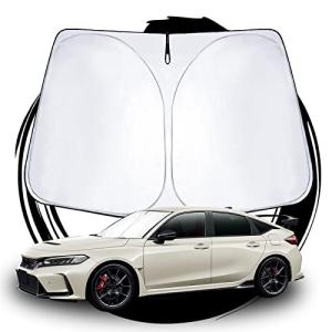 【最終値下げ】CoverCraft 専用設計サンシェード ホンダ シビックFL5 covercraft CoverCraft 正規品 専用設計 サンシェード シルバー